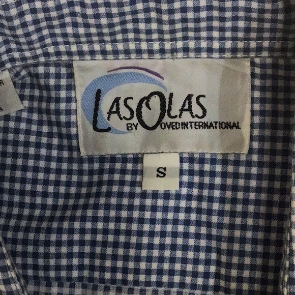 BLUE CK CHRISTMAS BUTTON DOWN M/LG - Picture 5 of 11